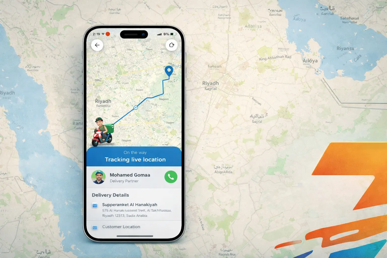 Geo-Fencing Zones Map