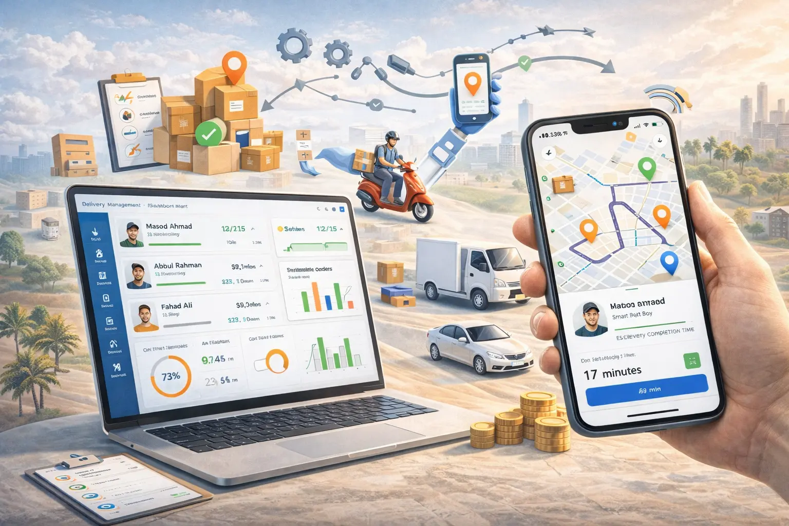 Dispatcher & Logistics Engine